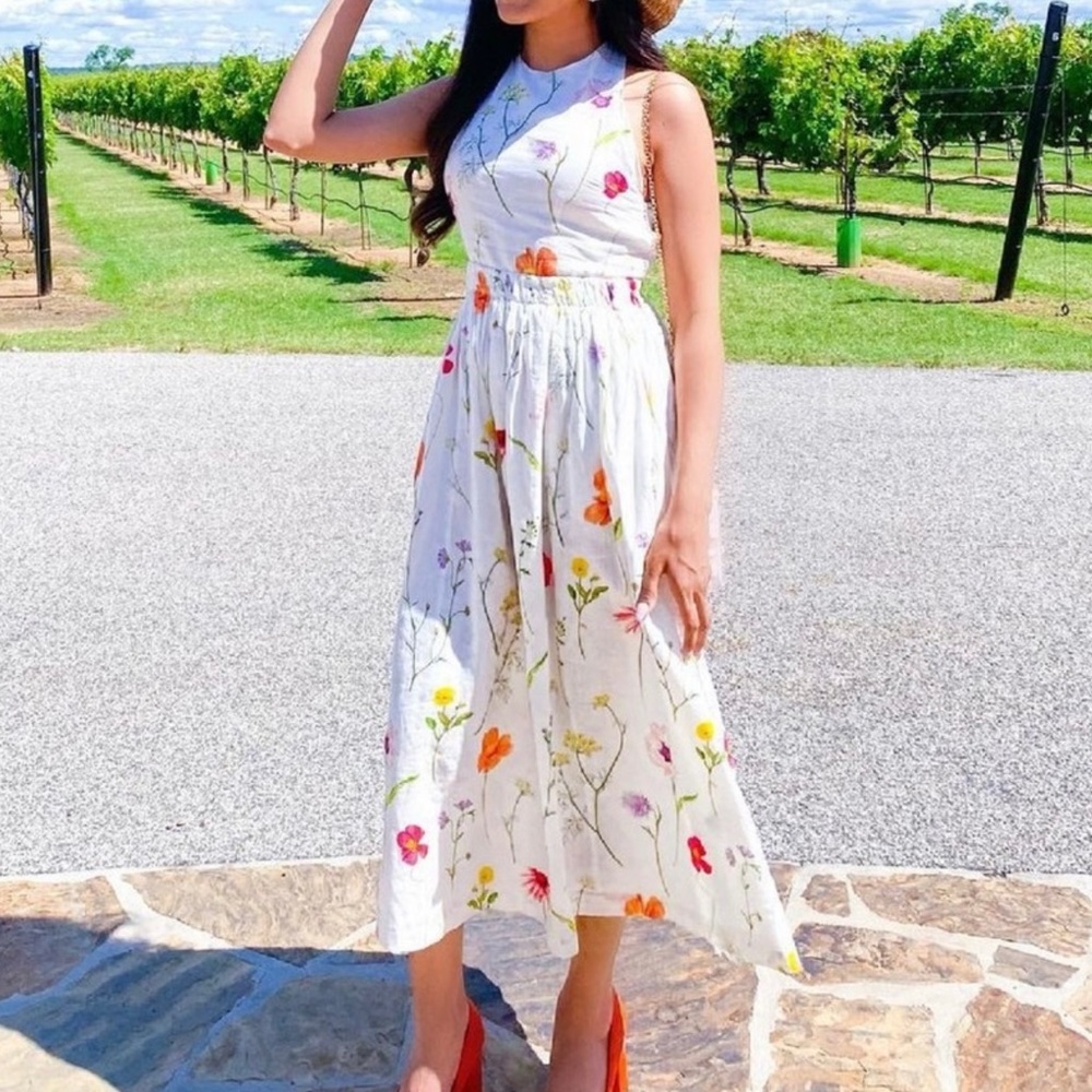 COPY - 🌺WILDFLOWER LINEN BLEND DRESS🌺